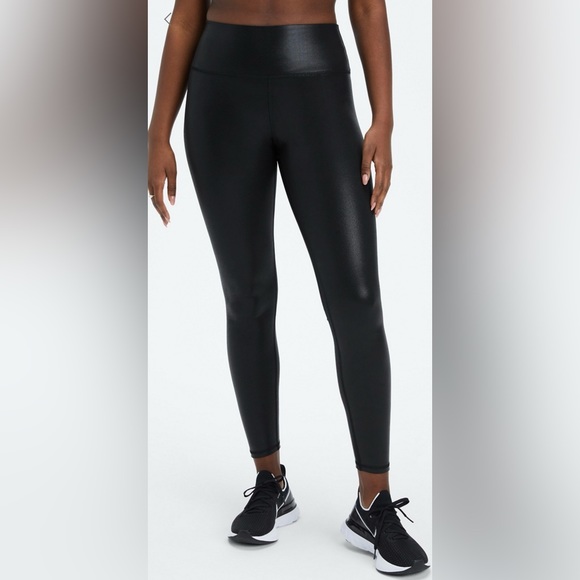 Fabletics Pants - Fabletics Define PowerHold® High-Waisted Legging | Small | New | Black Shine